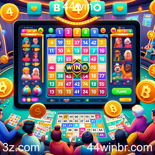 Experimente a Diversão do Bingo Online no 44win